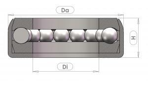 Axial Ball Bearing DLG100 